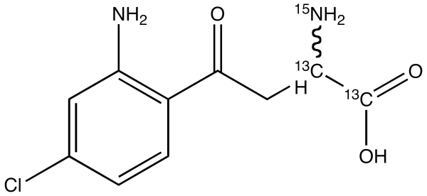 4-Chloro Kynurenine-13C2,15N