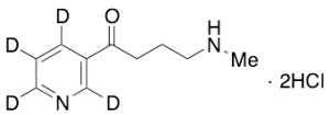 4-(Methylamino)-1-(3-pyridyl-d4)-1-butanone Dihydrochloride