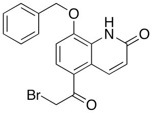 8-Benzyloxy-5-(2-bromoacetyl)-2(1H)-quinolinone