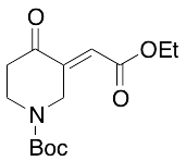 3-(2-Ethoxy-2-oxoethylidene)-4-oxo-1-piperidinecarboxylic Acid 1,1-Dimethylethyl Ester