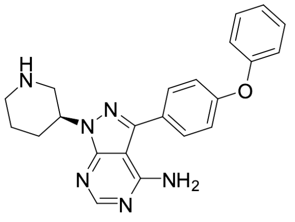 (S)-3-(4-Phenoxyphenyl)-1-(piperidin-3-yl)-1H-pyrazolo[3,4-d]pyrimidin-4-amine
