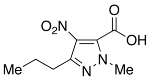 1-Methyl-4-nitro-3-propyl-1H-pyrazole-5-carboxylic Acid