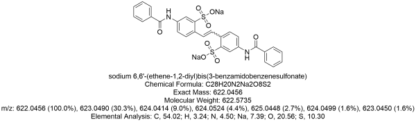 4,4'-Dibenzamido-2,2'-disulfostilbene Sodium