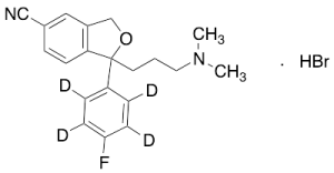 Citalopram-d4 Hydrobromide Salt