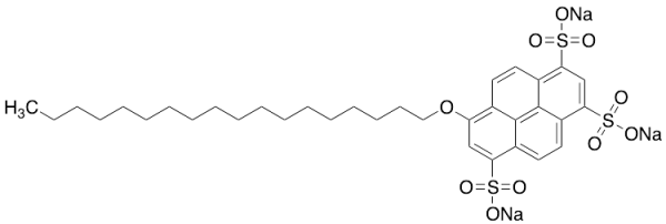 8-Octadecyloxypyrene-1,3,6-trisulfonic Acid Trisodium Salt