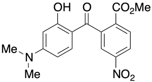 4-Dimethylamino-2-hydroxy-2’-methoxycarbonyl-5’-nitrobenzophenone