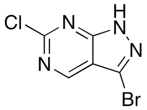 3-Bromo-6-chloro-1H-pyrazolo[3,4-d]pyrimidine