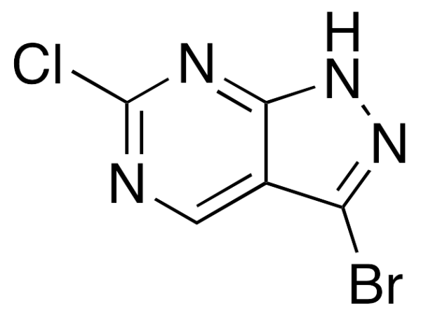 3-Bromo-6-chloro-1H-pyrazolo[3,4-d]pyrimidine