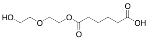 1-[2-(2-Hydroxyethoxy)ethyl] Hexanedioic Acid Ester