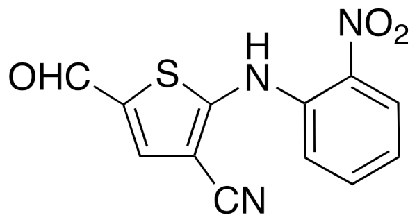 5-Formyl-2-[(2-nitrophenyl)amino]-3-cyanothiophene