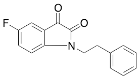 5-Fluoro-1-(2-phenylethyl)-1H-indole-2,3-dione