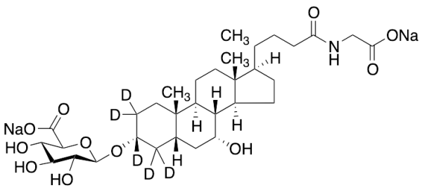 Glycochenodeoxycholic-d5 Acid-3-O-b-glucuronide Disodium Salt