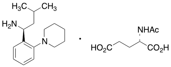 (S,S’)-3-Methyl-1-(2-piperidinophenyl)butylamine N-Acetyl-glutamate Salt