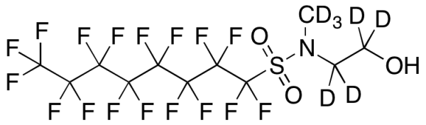 N-Methylperfluorooctanesulfonamidoethanol-d7 (~80%)