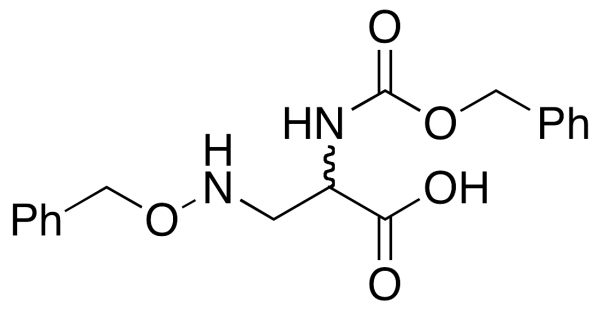 3-[(Benzyloxy)amino]-N-[(benzyloxy)carbonyl]-D,L-alanine