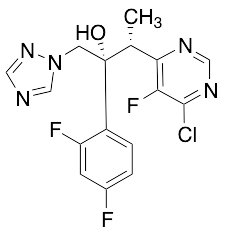 (aR,bR)-rel-6-Chloro-a-(2,4-difluorophenyl)-5-fluoro-b-methyl-a-(1H-1,2,4-triazol-1-ylmethyl)-4-pyrimidineethanol