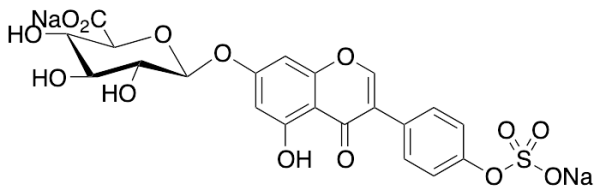 Genistein 7-Beta-D-Glucuronide 4’-Sulfate Disodium Salt