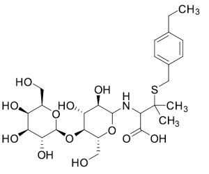 4-Methoxybenzyl-D-penicillamine N-Lactose Adduct