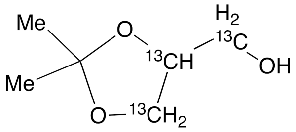 2,2-Dimethyl-1,3-dioxolane-13C3-4-methanol