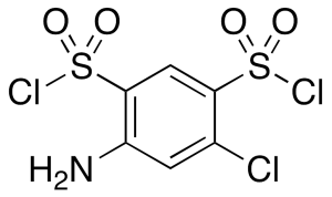 4-Amino-6-chloro-1,3-benzenedisulfonyl Dichloride