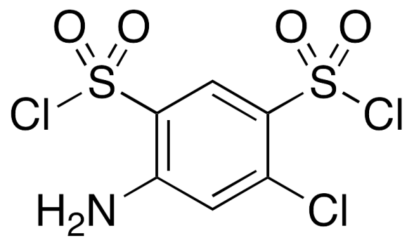 4-Amino-6-chloro-1,3-benzenedisulfonyl Dichloride