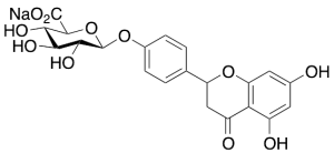 Naringenin 4'-O-Beta-D-Glucuronide Sodium Salt (Mixture of Diastereomers)