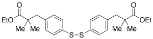 4-[(2-Methyl-2-ethoxycarbonyl)propyl]phenyl Disulfide
