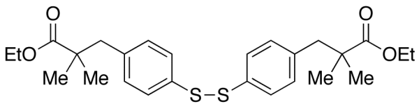 4-[(2-Methyl-2-ethoxycarbonyl)propyl]phenyl Disulfide