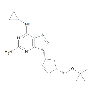 N6-Cyclopropyl-9-[(1R,4S)-4-[(1,1-dimethylethoxy)methyl]-2-cyclopenten-1-yl]-9H-purine-2,6-diamine