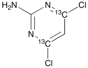 2-Amino-4,6-dichloropyrimidine-13C2
