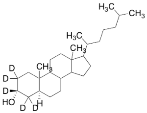 5Alpha-Cholestan-3Alpha-ol-2,2,3,4,4-d5