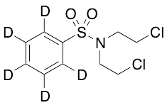 N,N-Bis(2-chloroethyl)benzenesulfonamide-d5