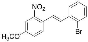 (E)-2-Bromo-2’-nitro-4’-methoxystilbene