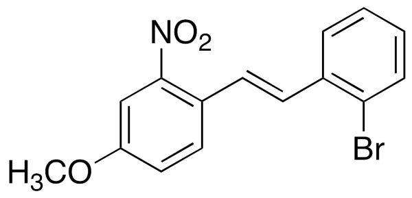 (E)-2-Bromo-2’-nitro-4’-methoxystilbene