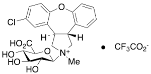 Asenapine N-Beta-D-Glucuronide Trifluoroacetic Acid Salt (Mixture of Diastereomers)