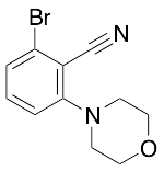 2-Bromo-6-morpholinobenzonitrile