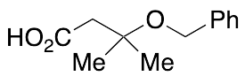 3-Methyl-3-(phenylmethoxy)butanoic Acid