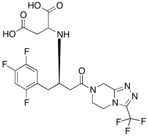 (R)-Sitagliptin rac-Fumarate Adduct (mixture of diastereomers)
