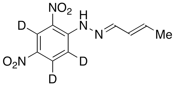Crotonaldehyde 2,4-Dinitrophenylhydrazone-d3