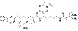 N2,N6-Bis[(1,1-dimethylethoxy)carbonyl]-L-lysyl-N6-[(1,1-dimethylethoxy)carbonyl]-L-lysine 2,5-Dioxo-1-pyrrolidinyl Ester
