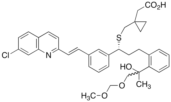 2-Methoxymethyl Montelukast 1,2-Diol(Mixture of Diastereomers)