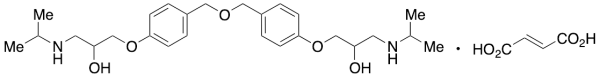 1,1'-[Oxybis(methylene-4,1-phenyleneoxy)]bis[3-[(1-methylethyl)amino]-2-propanol Fumarate (Bisoprolol Fumarate Impurity)