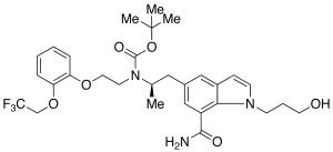 N-tert-Butyloxycarbonyl Dehydro Silodosin