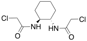 (+/-)-trans-1,2-Bis(chloroacetamido)cyclohexane