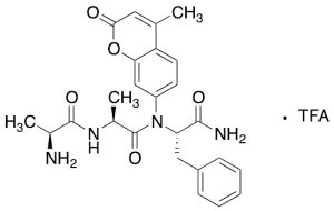 L-Alanyl-L-alanyl-L-phenylalanine 7-amido-4-methylcoumarin TFA Salt