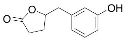 5-[(3-hydroxyphenyl)methyl]oxolan-2-one