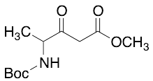 4-(N-Boc-amino)-3-oxo-pentanoic Acid Methyl Ester