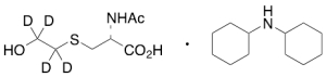 N-Acetyl-S-(2-hydroxyethyl-d4)-L-cysteine Dicyclohexylamine Salt