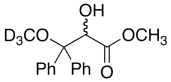 2-Hydroxy-3-methoxy-3,3-diphenylpropanoic Acid-d3 Methyl Ester