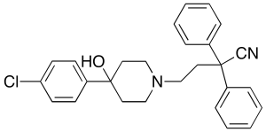 4-(4-Chlorophenyl)-4-hydroxy-Alpha,Alpha-diphenyl-1-piperidinebutanenitrile